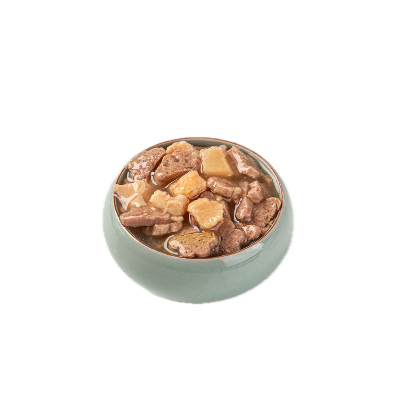 (24)OPTIMEAL® Grain Free Tender Morsels Chicken & Salmon Recipe with Real Chicken Breast in Gravy Adult Cat Food - Image 4