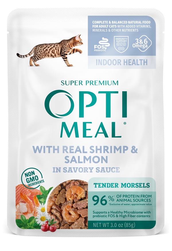 Real Shrimp & Salmon In Savory Sauce