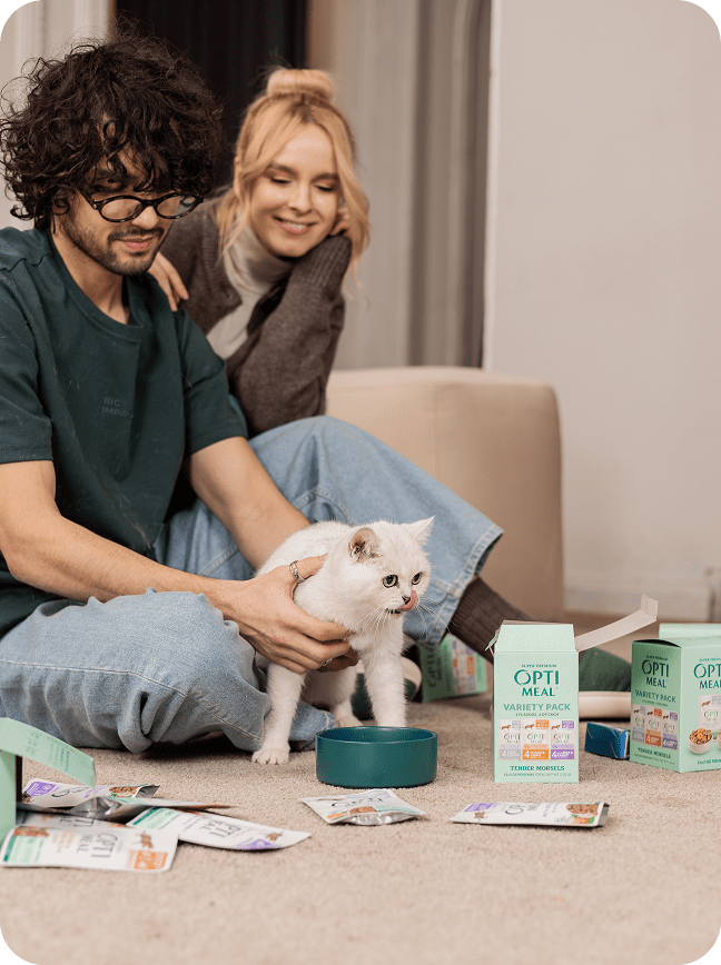 Optimeal® Tender Morsels With Lamb & Veggies In Aspic for Adult Cats